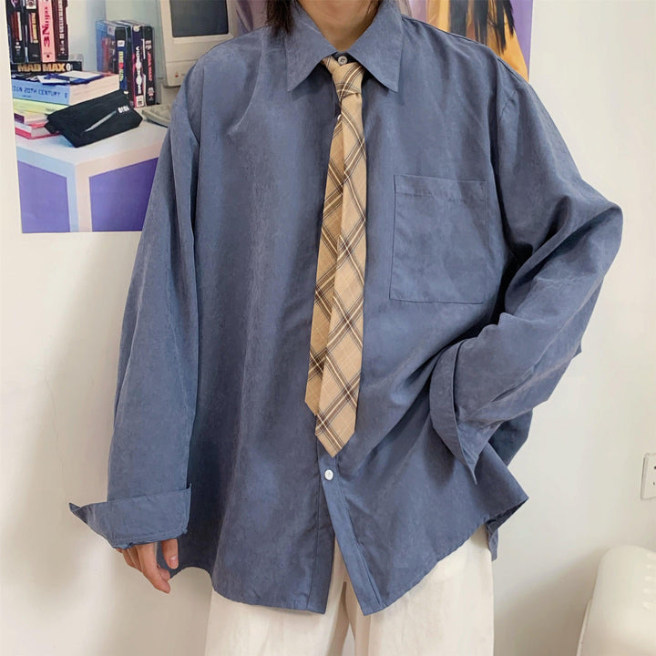 Basic Casual Oversized Shirt