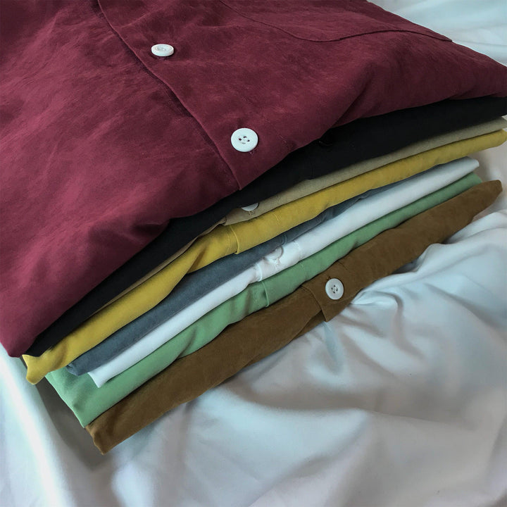 Basic Casual Oversized Shirt