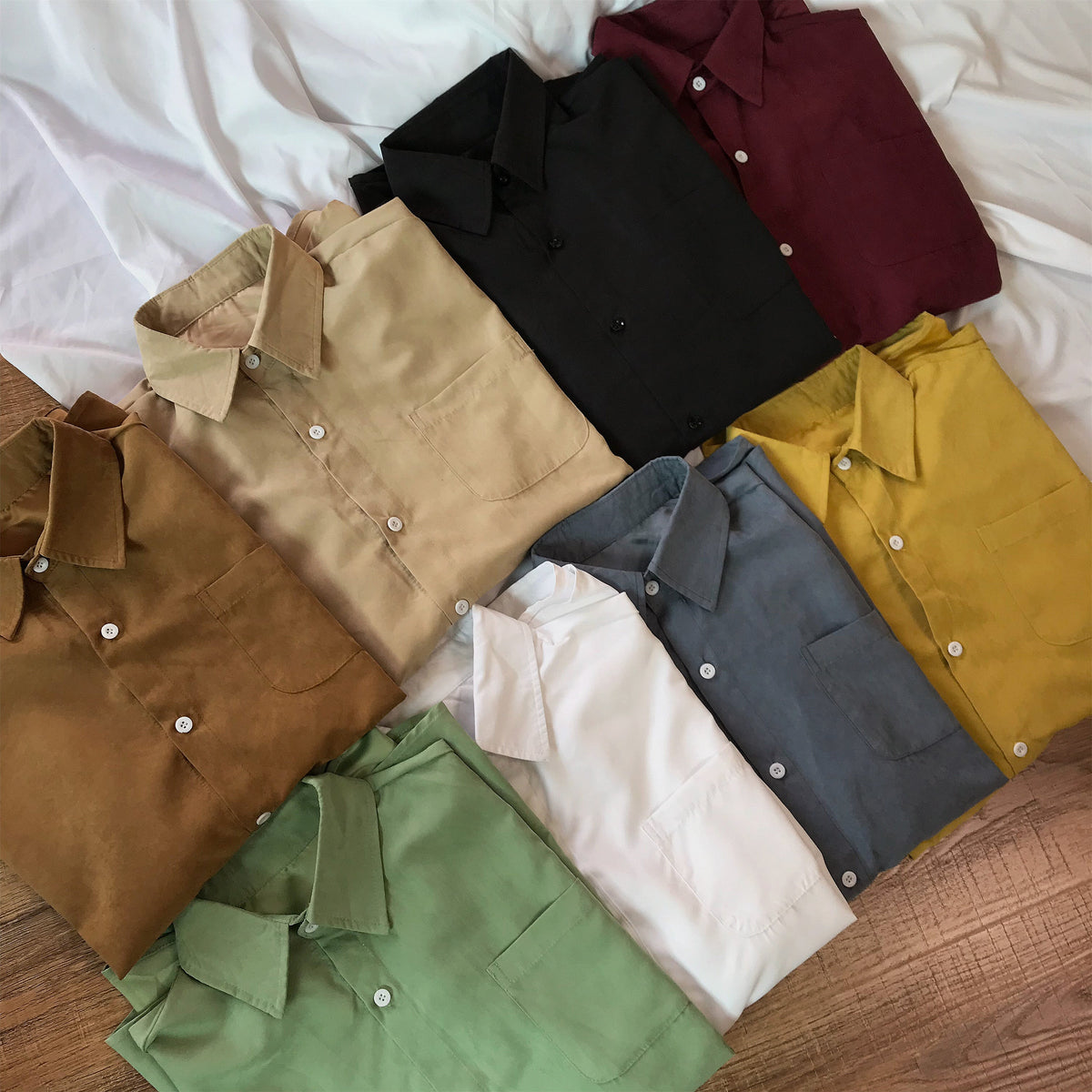 Basic Casual Oversized Shirt