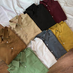 Basic Casual Oversized Shirt