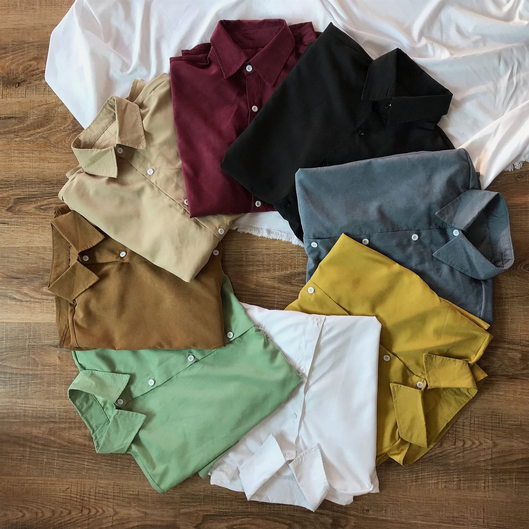 Basic Casual Oversized Shirt