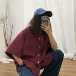 Basic Casual Oversized Shirt