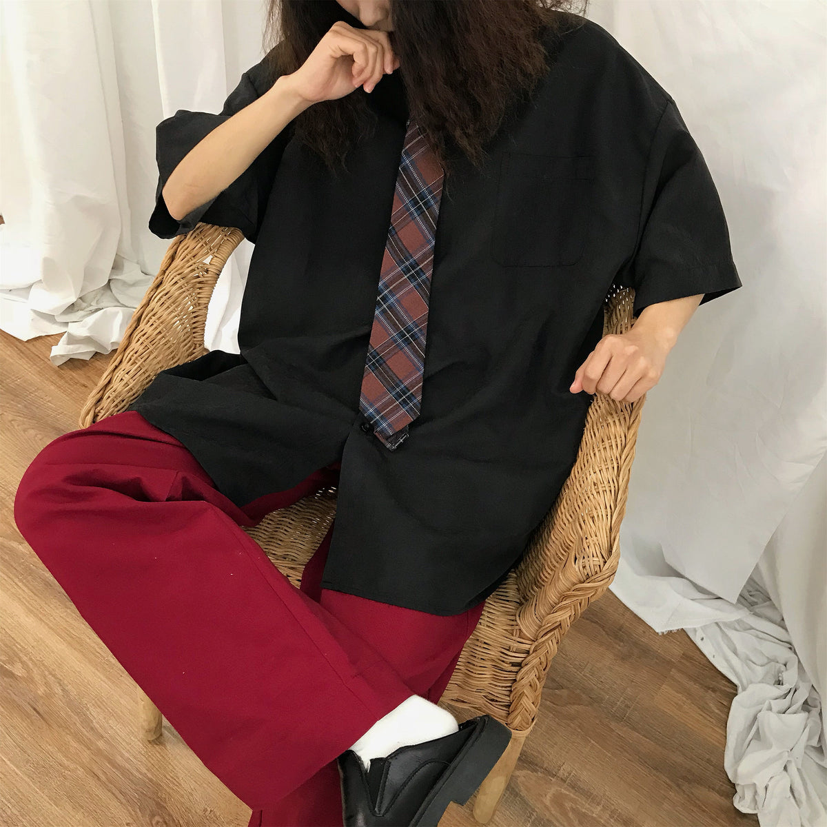 Basic Casual Oversized Shirt