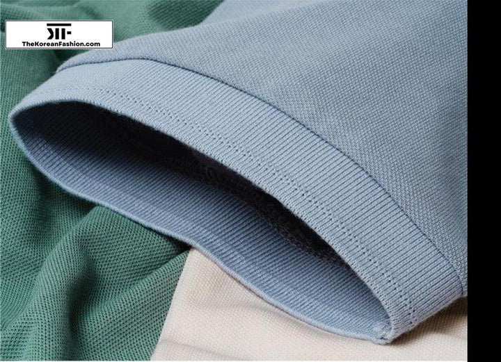 Basic Cotton Polo T-shirt
