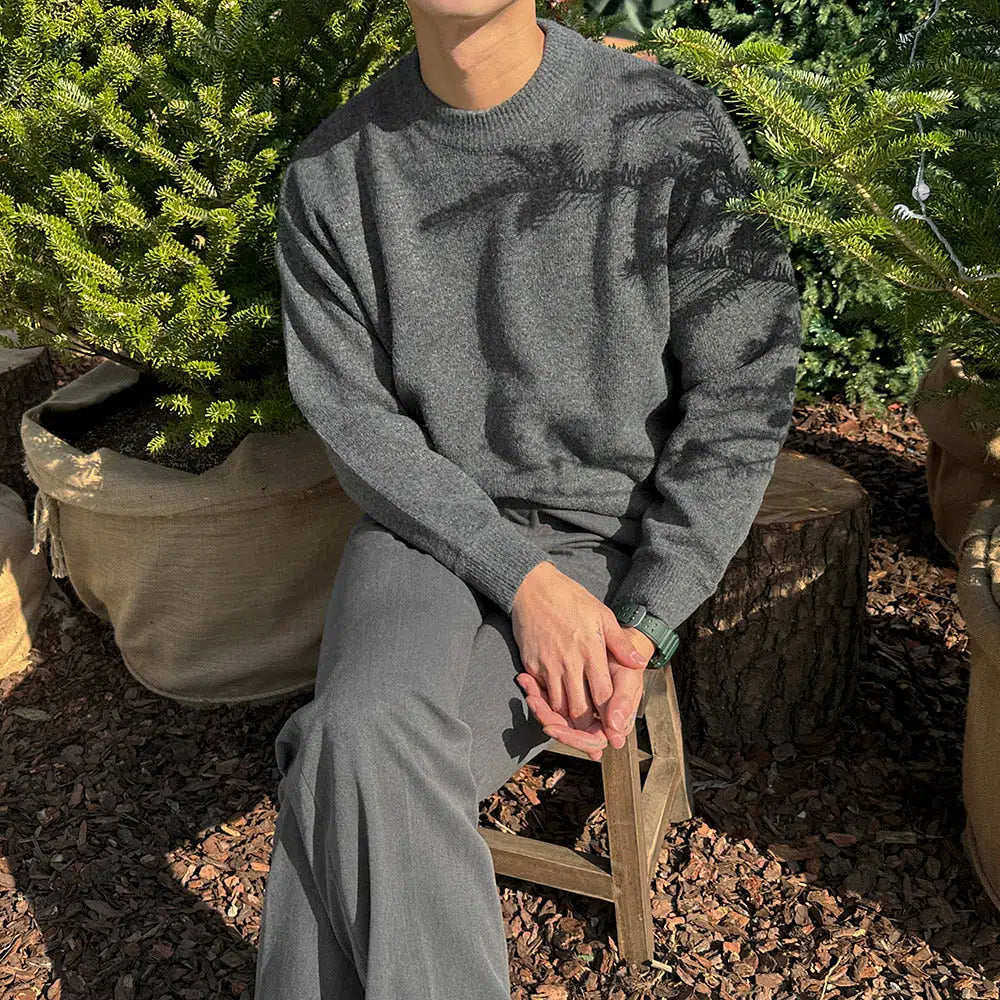 Basic Crew Neck Sweater