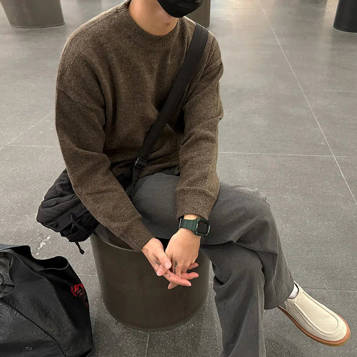 Basic Crew Neck Sweater