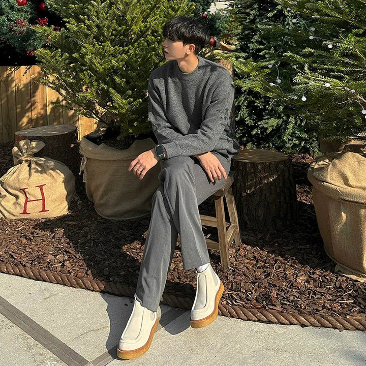Basic Crew Neck Sweater