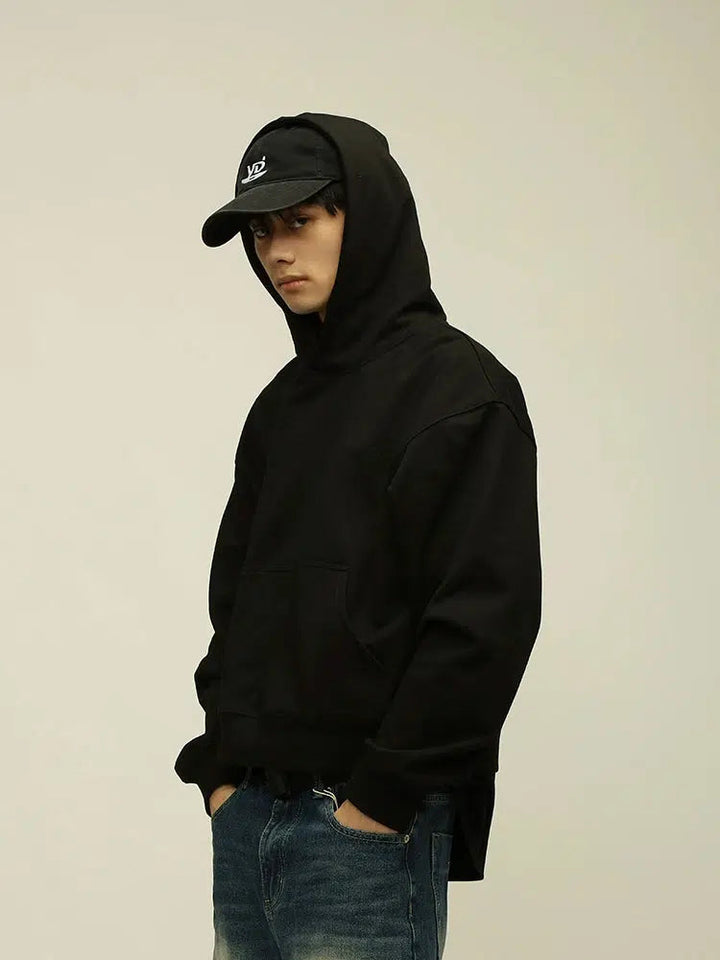 Basic Fleece Hooded Sweatshirt