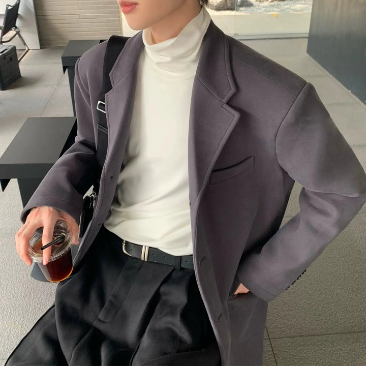 Basic Half Turtleneck Bottoming Shirt
