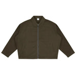 Basic Jacket with Zipper Closure