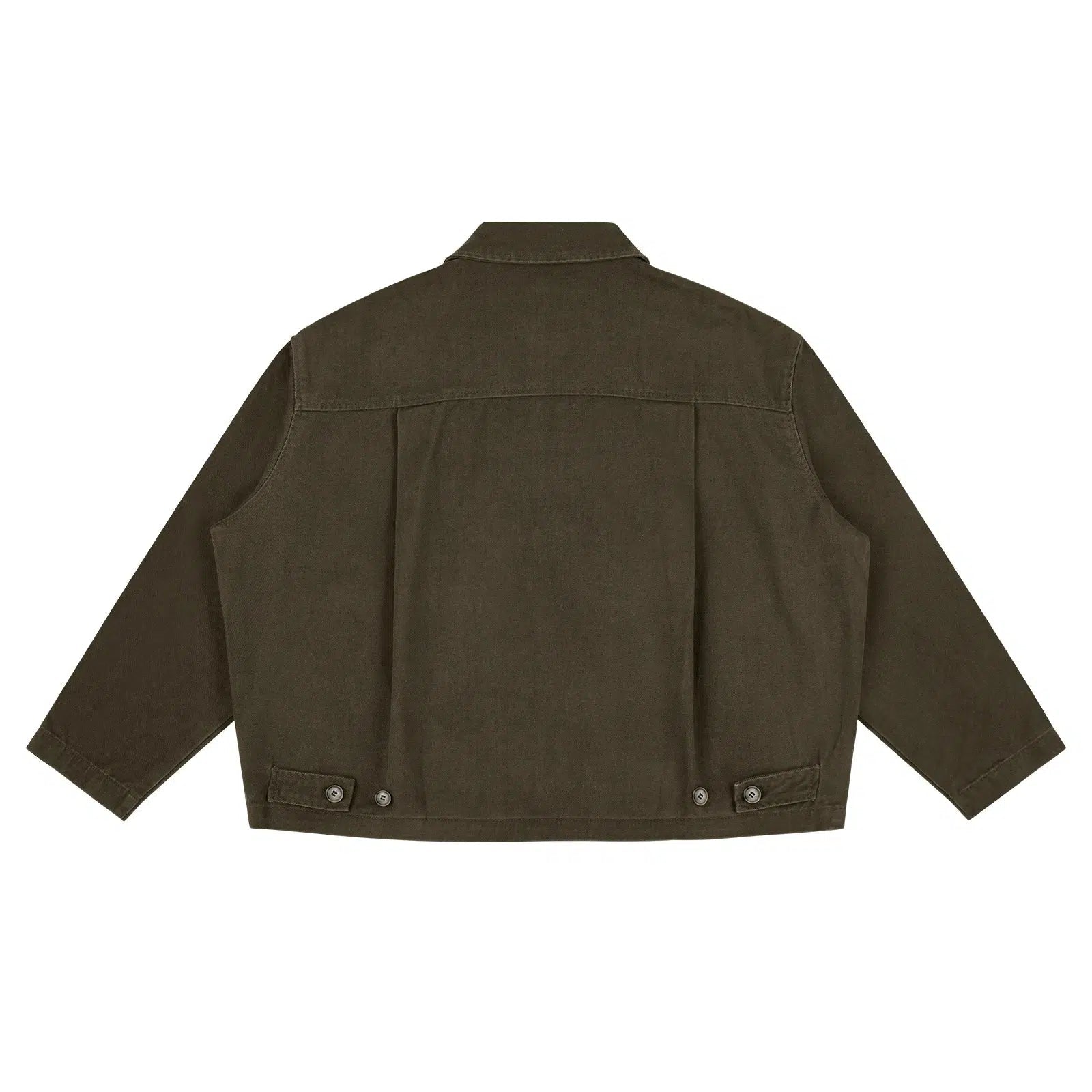 Basic Jacket with Zipper Closure