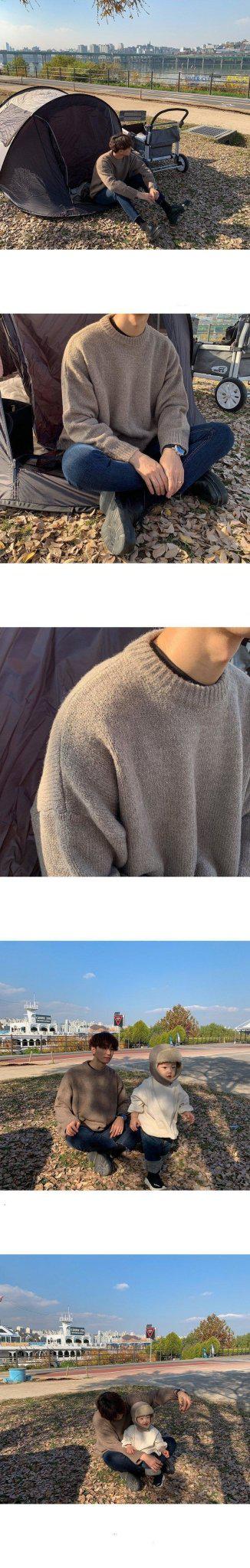 Basic Knitted Round Neck Sweater