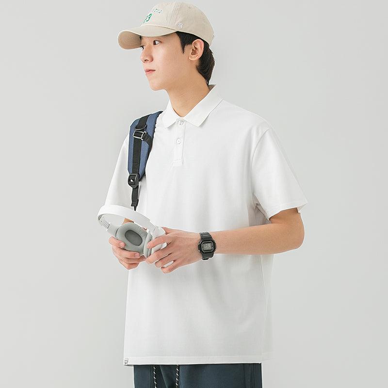 Basic Lapel Polo Shirt