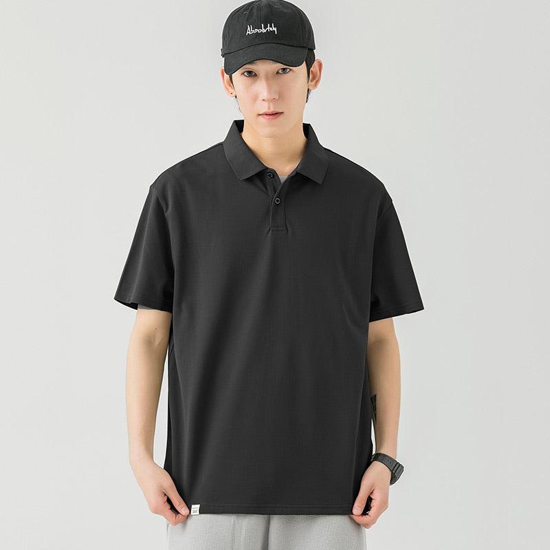 Basic Lapel Polo Shirt