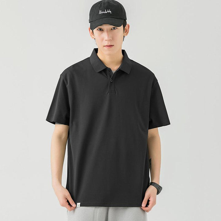 Basic Lapel Polo Shirt