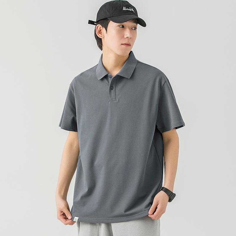 Basic Lapel Polo Shirt