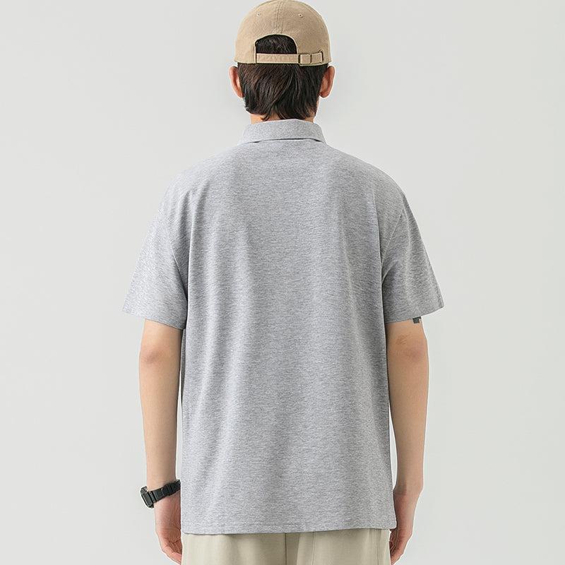 Basic Lapel Polo Shirt