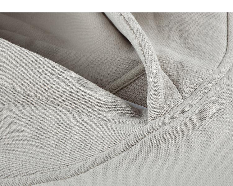 Basic Long Cotton Hoodie
