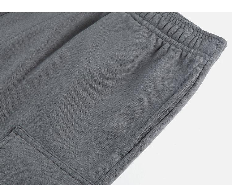 Basic Multi-pocket Workwear Shorts