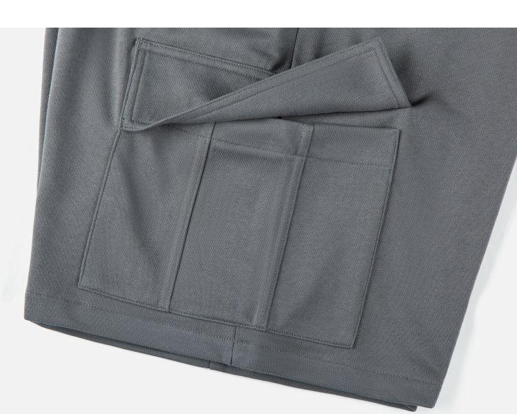 Basic Multi-pocket Workwear Shorts