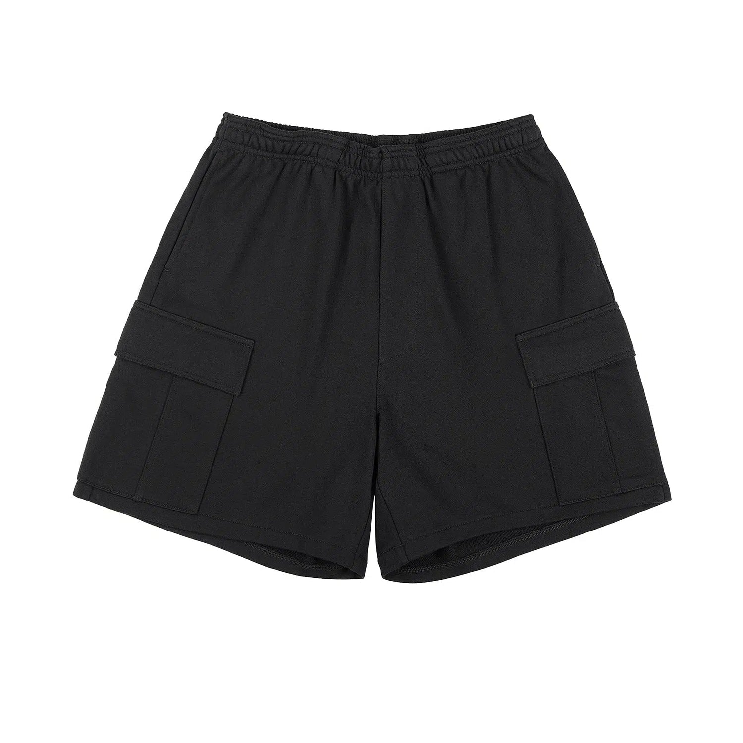 Basic Multi-pocket Workwear Shorts