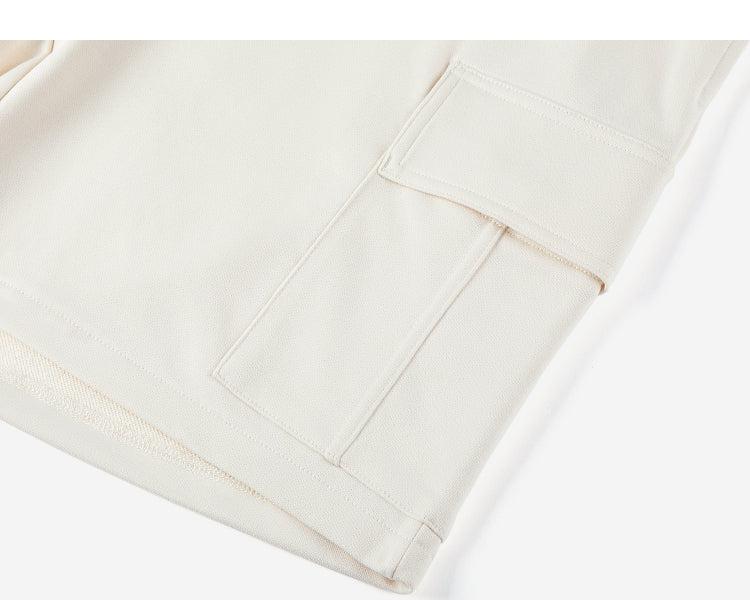 Basic Multi-pocket Workwear Shorts