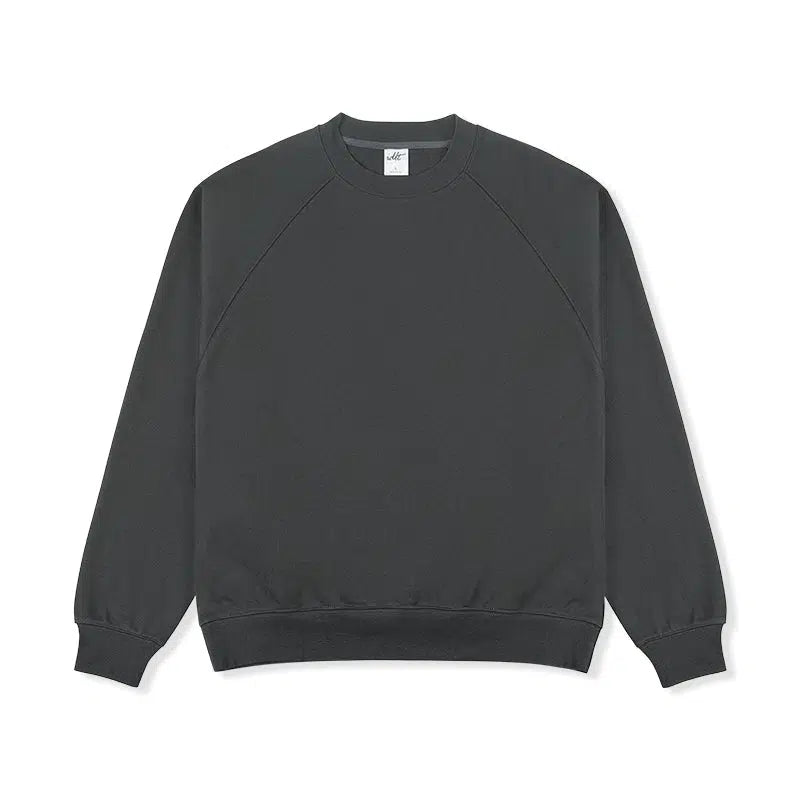 Basic Raglan Sleeve Sweatshirt