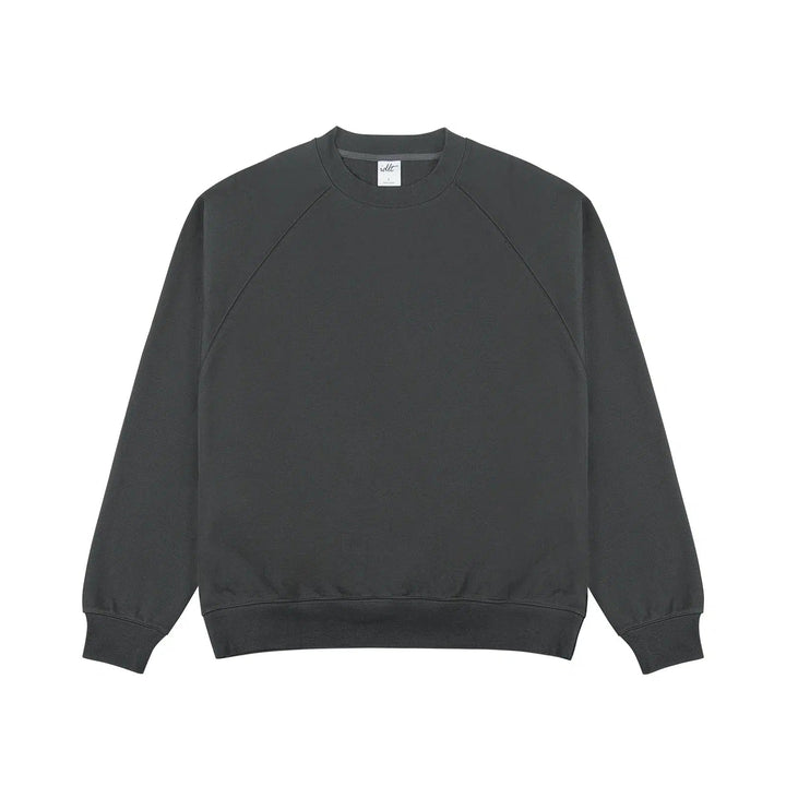 Basic Raglan Sleeve Sweatshirt