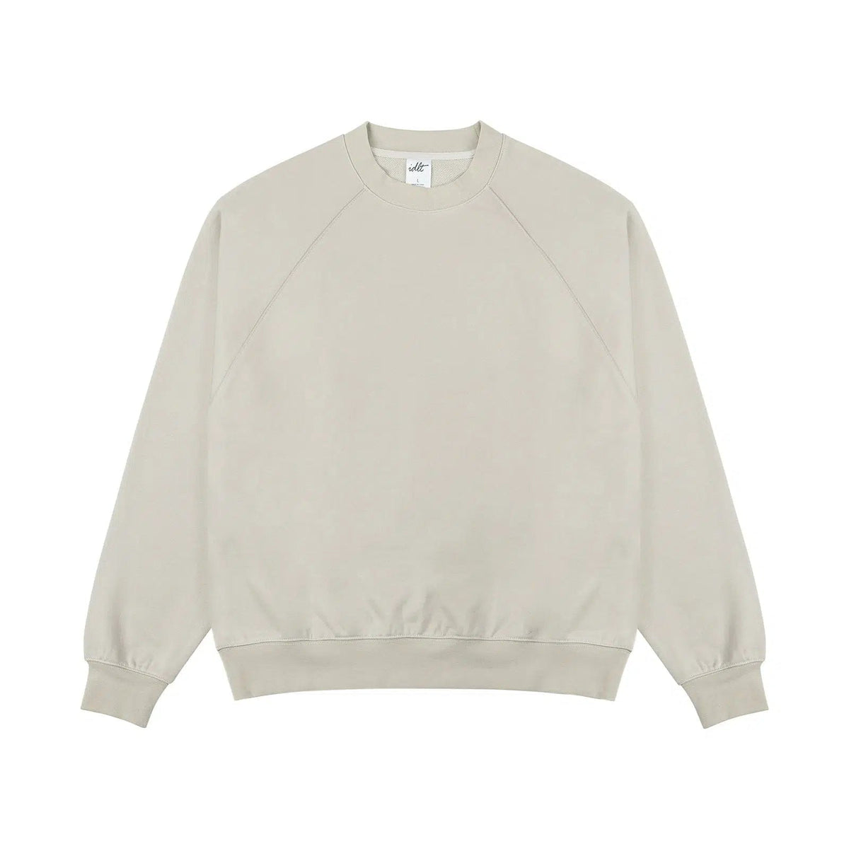 Basic Raglan Sleeve Sweatshirt