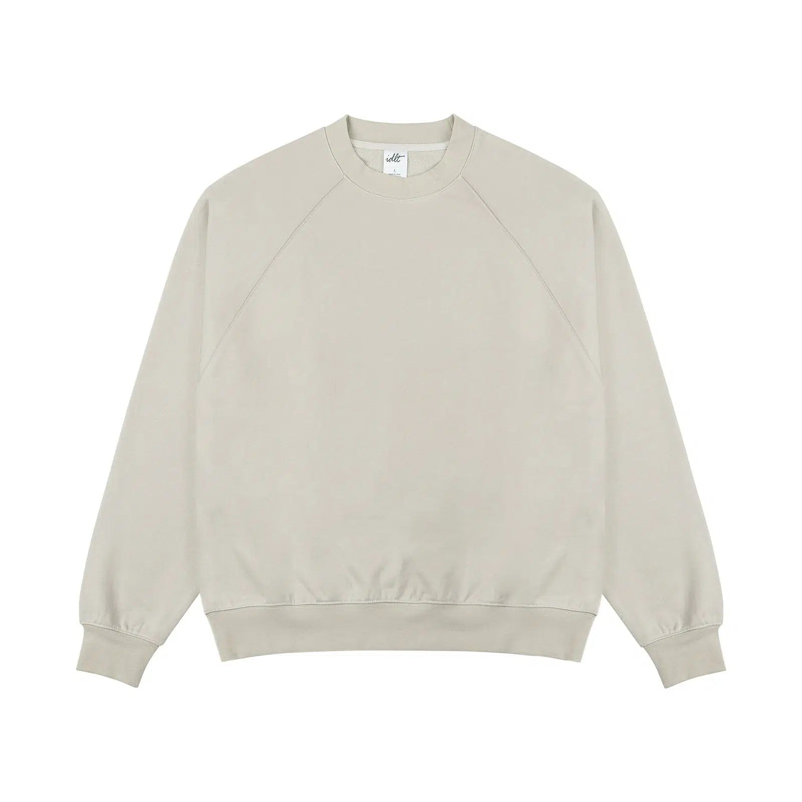 Basic Raglan Sleeve Sweatshirt