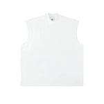 Basic Solid Color Sleeveless Vests