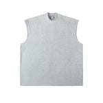 Basic Solid Color Sleeveless Vests
