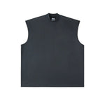 Basic Solid Color Sleeveless Vests