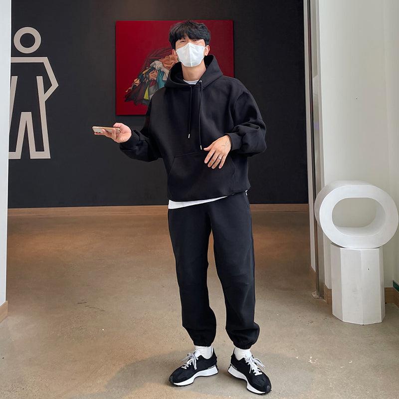 Basic Sports Hoodie & Jogger Pants