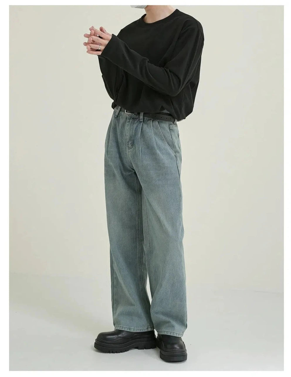 Basic Straight-leg Jeans