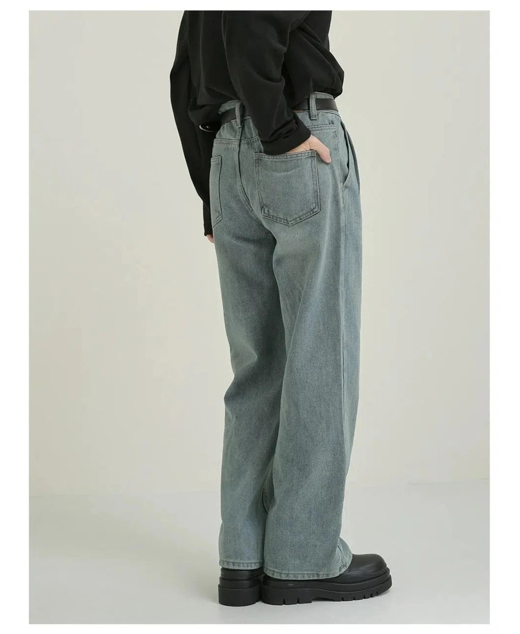 Basic Straight-leg Jeans