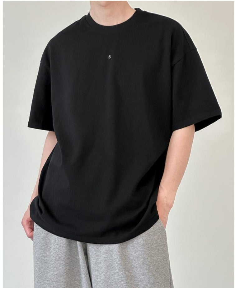 Basic Thin Round Neck T-Shirt