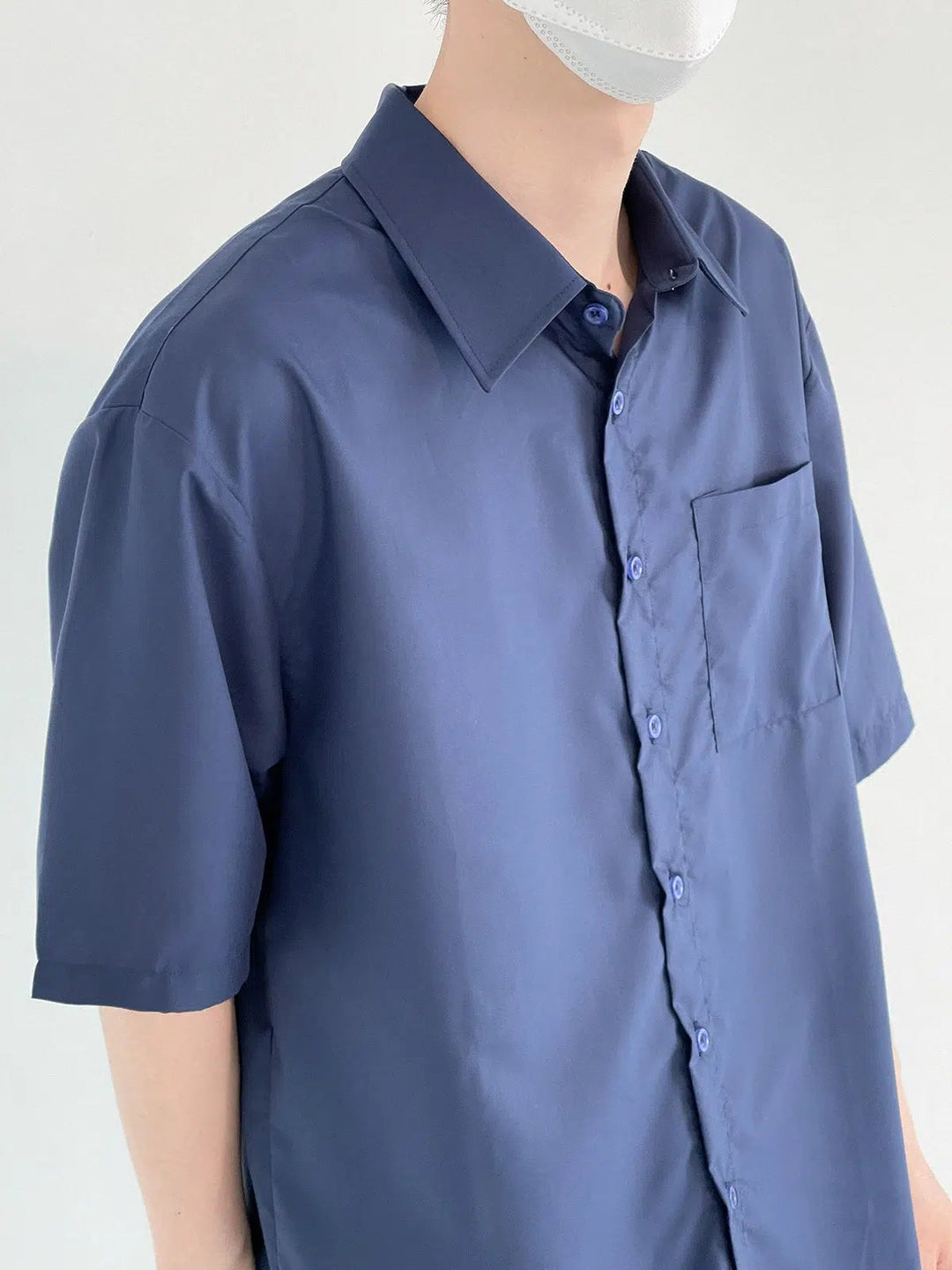 Basic Thin Short-sleeved Shirt