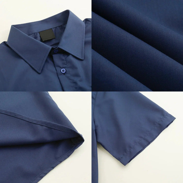 Basic Thin Short-sleeved Shirt