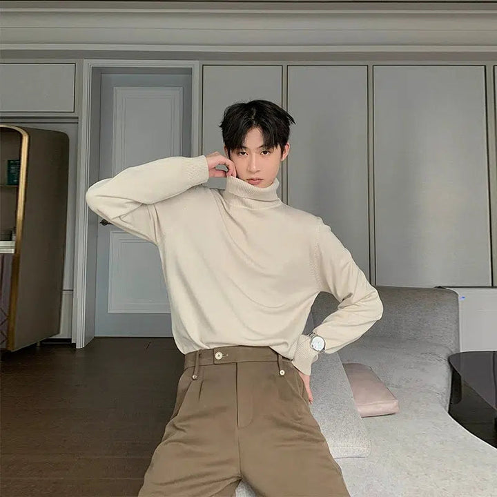 Basic Turtleneck Sweater