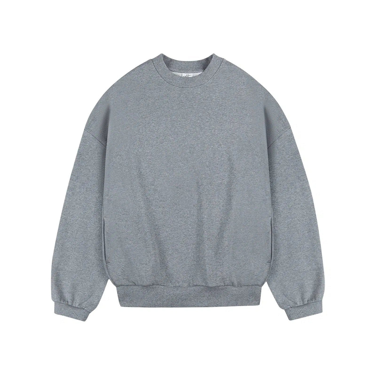 Basic Washed Drop Shoulder Sweatshirt