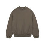 Basic Washed Drop Shoulder Sweatshirt