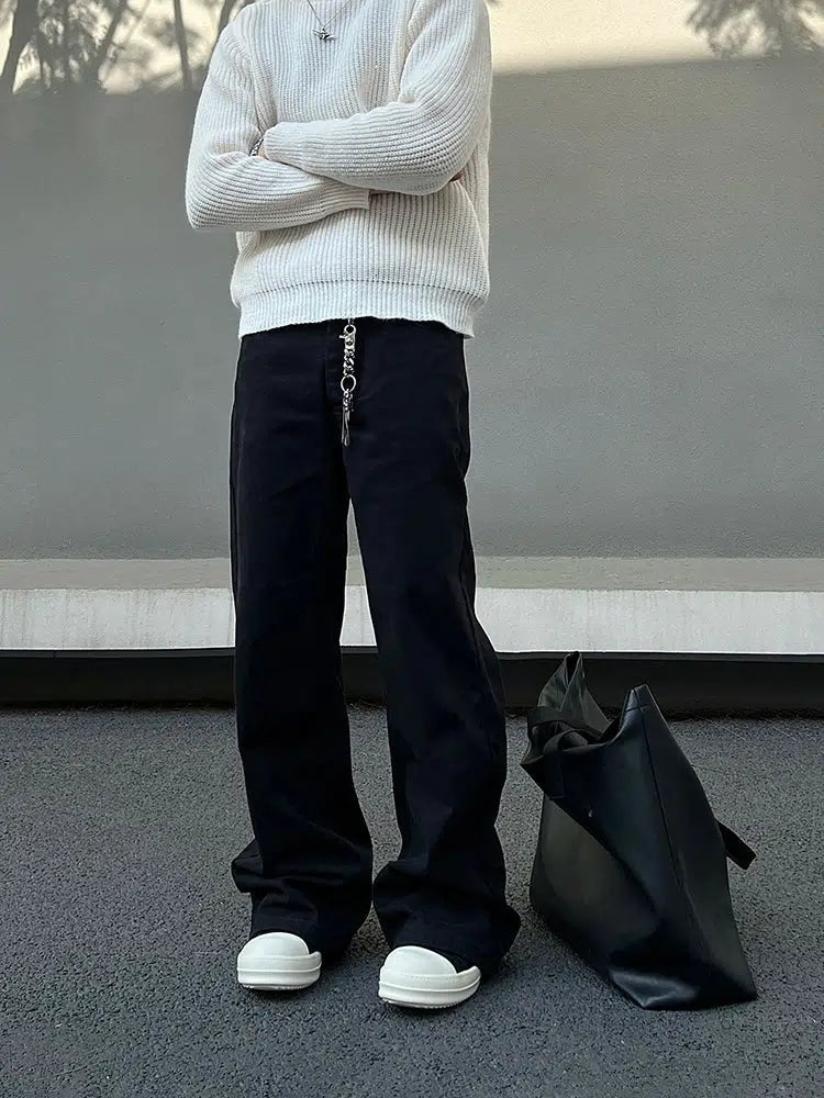 Basic Wide Leg Jeans