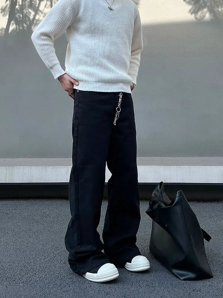 Basic Wide Leg Jeans