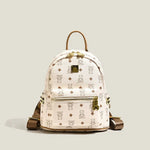 Bear Print Studs Mini Backpack