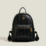 Bear Print Studs Mini Backpack