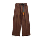 Belt Corduroy Pants