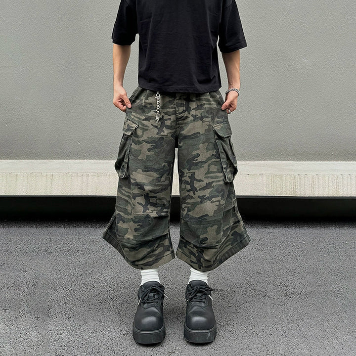 Big Pocket Camouflage Cargo Pants