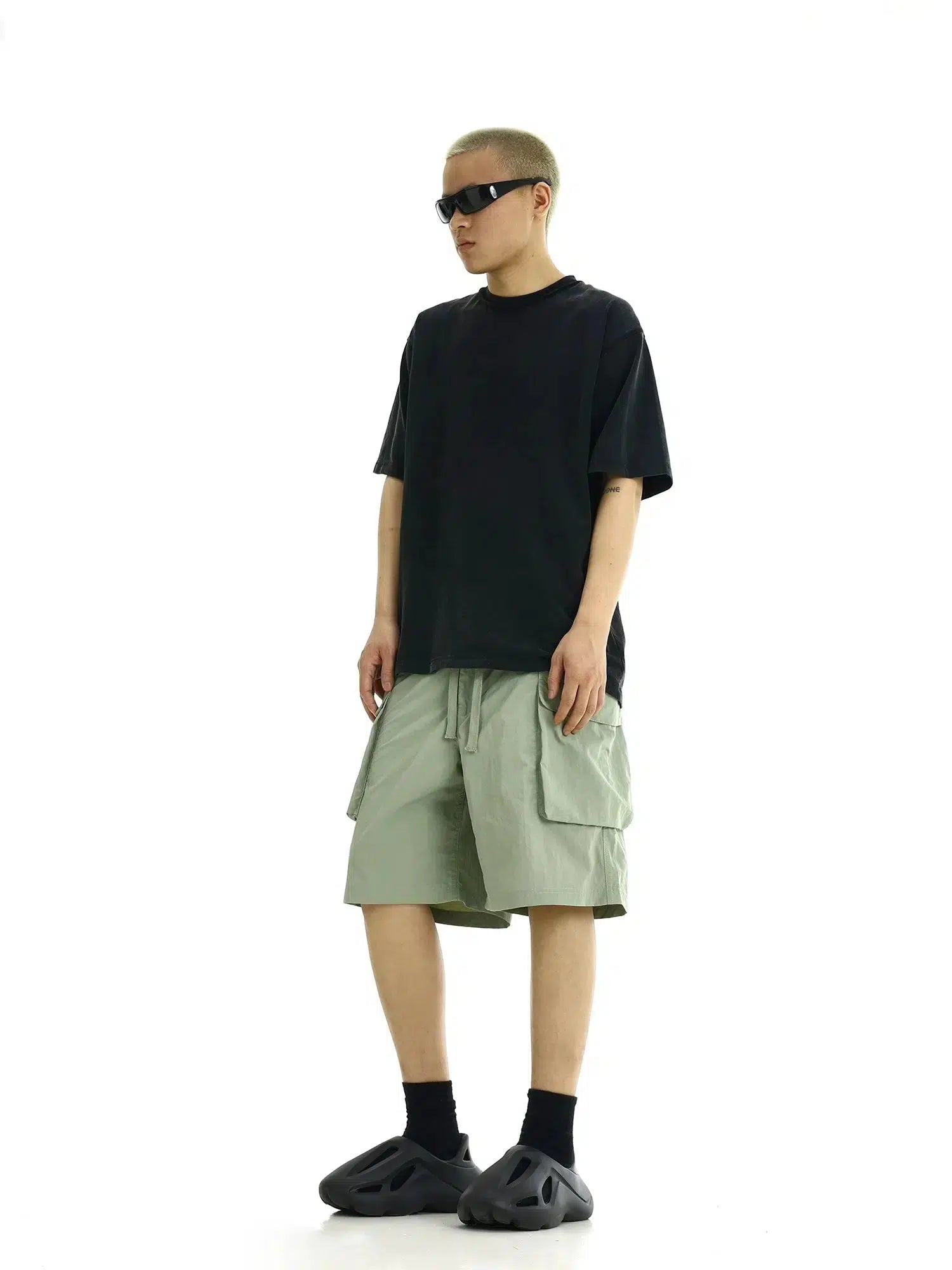 Big Pocket High Waist Paratrooper Casual Shorts