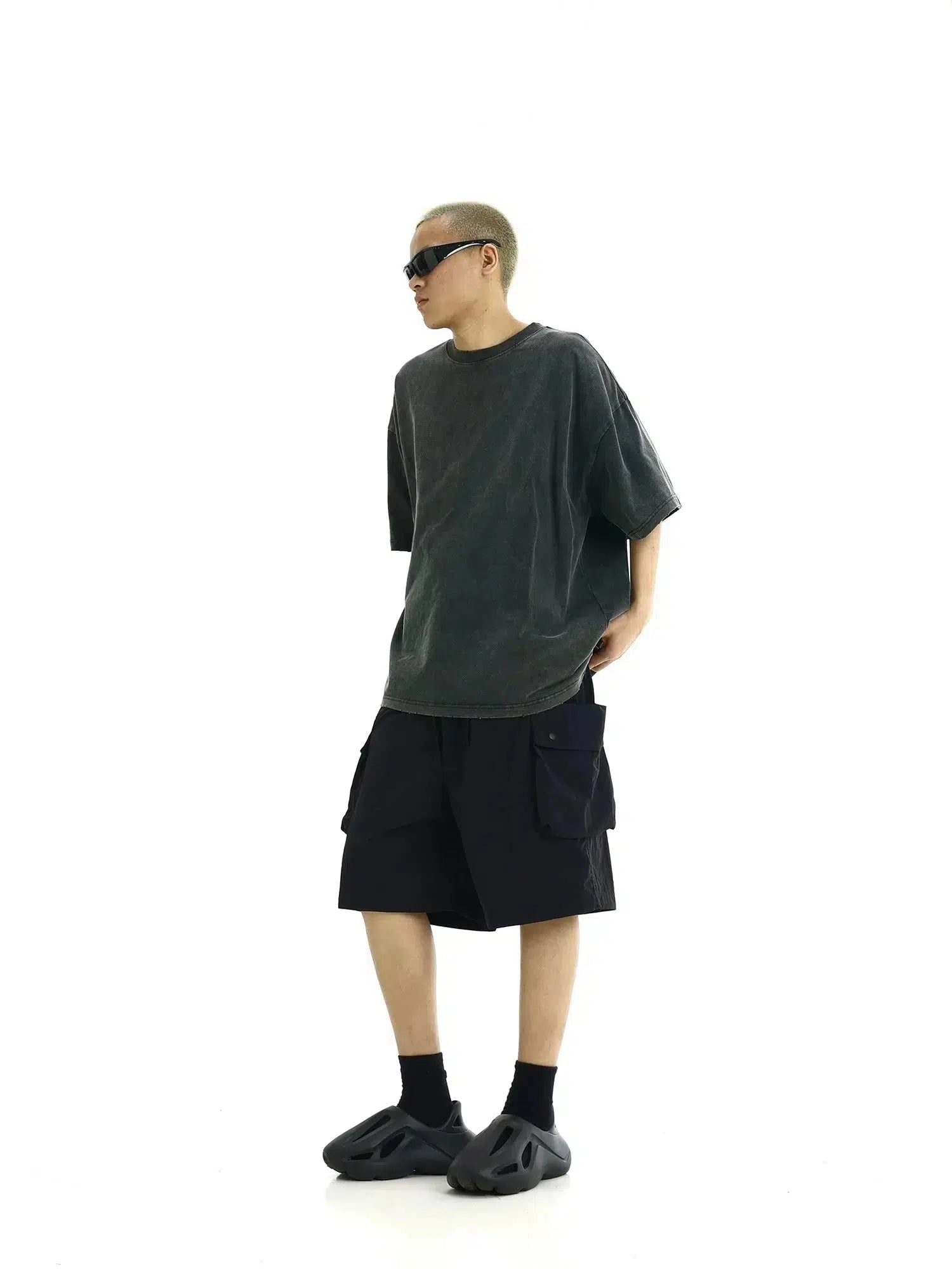 Big Pocket High Waist Paratrooper Casual Shorts